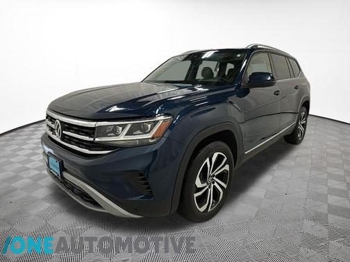 Tourmaline Blue Metallic 2023 Volkswagen Atlas 3.6L SEL
