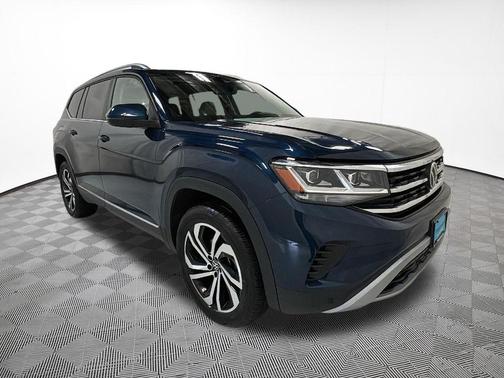 Tourmaline Blue Metallic 2023 Volkswagen Atlas 3.6L SEL