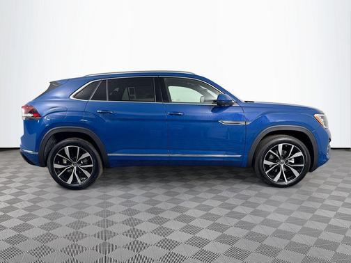 Blue 2025 Volkswagen Atlas Cross Sport 2.0T SEL Premium