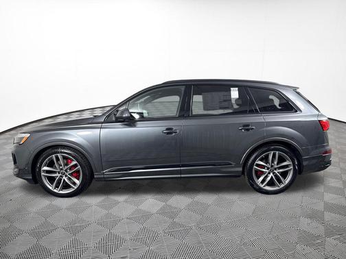 Gray 2026 Audi Q7 55 Prestige