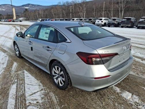 Solar Silver Metallic 2026 Honda Civic LX