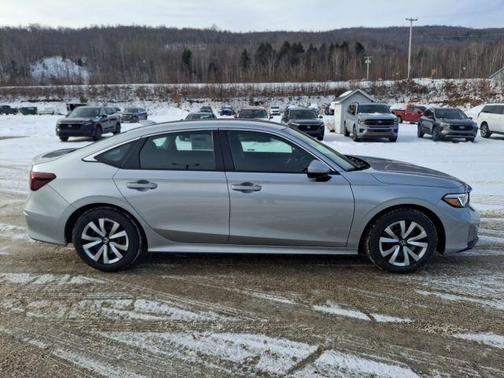 Solar Silver Metallic 2026 Honda Civic LX