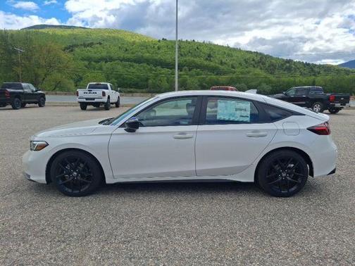 Platinum White Pearl 2026 Honda Civic Sport