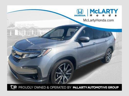 Lunar Silver Metallic 2021 Honda Pilot Touring 8-Passenger