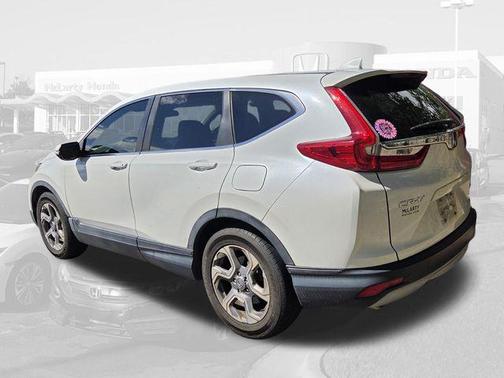 Platinum White 2019 Honda CR-V EX