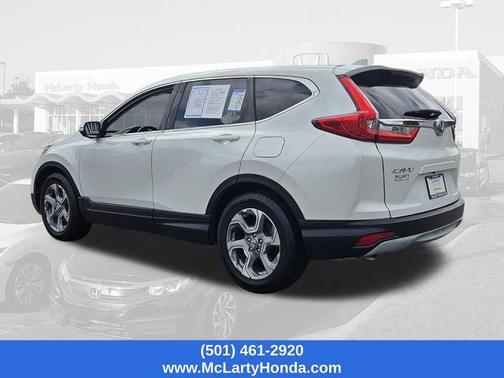 Platinum White 2019 Honda CR-V EX