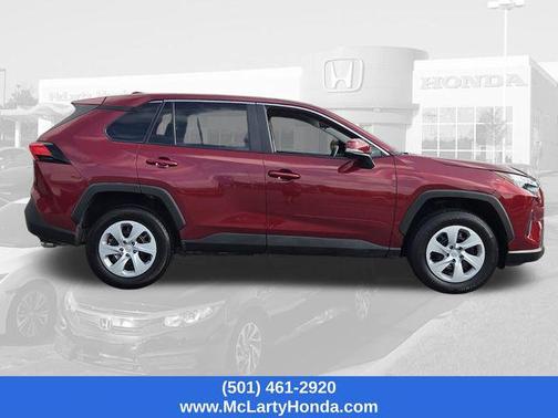 Ruby Flare Pearl 2025 Toyota RAV4 LE