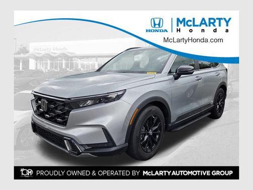 Solar Silver Metallic 2025 Honda CR-V Hybrid Sport FWD