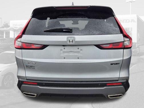Solar Silver Metallic 2025 Honda CR-V Hybrid Sport FWD