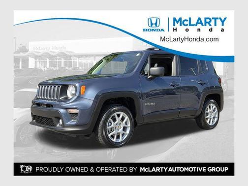 Slate Blue Pearlcoat 2022 Jeep Renegade Latitude