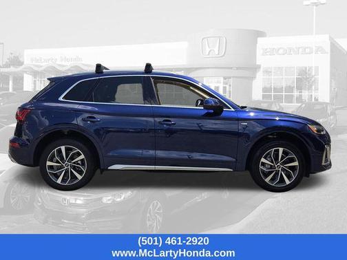 Arkona White 2024 Audi Q5 45 S line Premium Plus