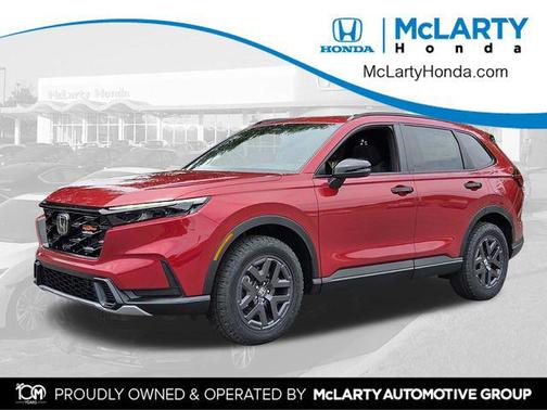 Radiant Red Metallic 2026 Honda CR-V Hybrid TrailSport AWD