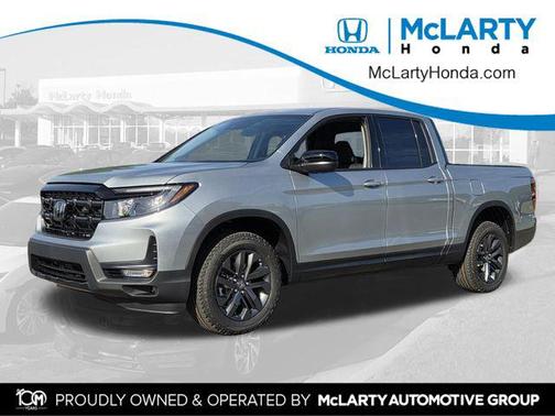 Solar Silver Metallic 2026 Honda Ridgeline Sport