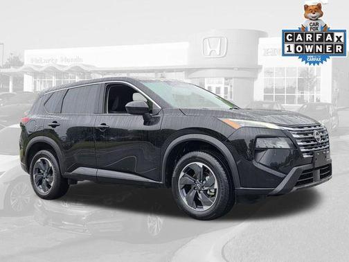 Super Black 2024 Nissan Rogue SV