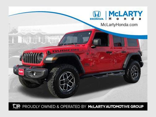 Firecracker Red Clearcoat 2024 Jeep Wrangler Rubicon