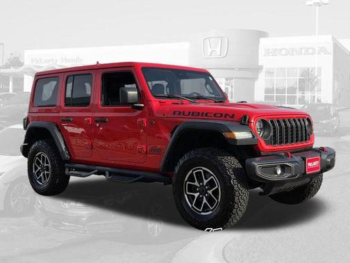 Firecracker Red Clearcoat 2024 Jeep Wrangler Rubicon