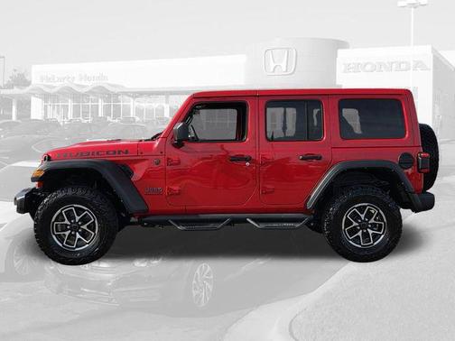 Firecracker Red Clearcoat 2024 Jeep Wrangler Rubicon