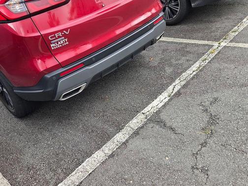 Radiant Red Metallic 2025 Honda CR-V Hybrid Sport FWD