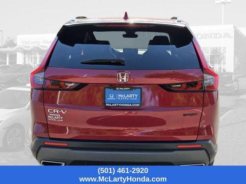 Radiant Red Metallic 2025 Honda CR-V Hybrid Sport FWD