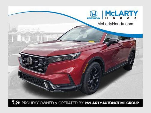 Radiant Red Metallic 2025 Honda CR-V Hybrid Sport FWD