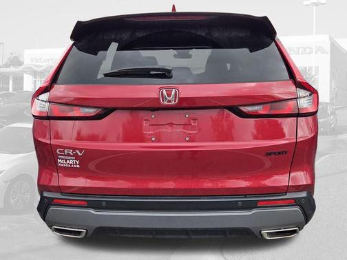Radiant Red Metallic 2025 Honda CR-V Hybrid Sport FWD