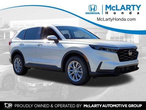 Platinum White Pearl 2026 Honda CR-V EX AWD