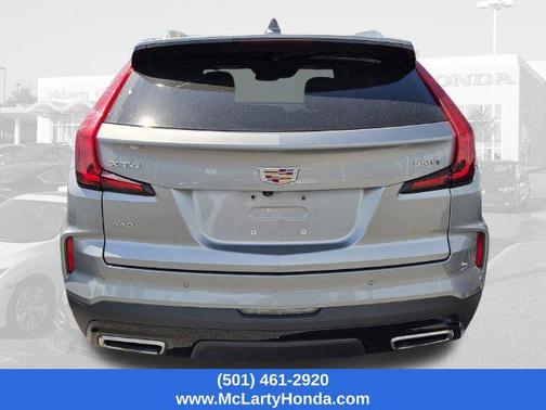 Argent Silver Metallic 2025 Cadillac XT4 Premium Luxury