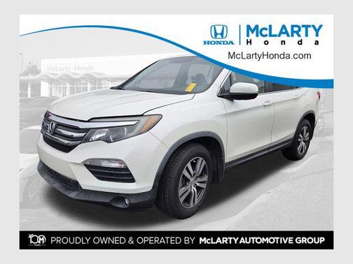 White Diamond Pearl 2016 Honda Pilot EX