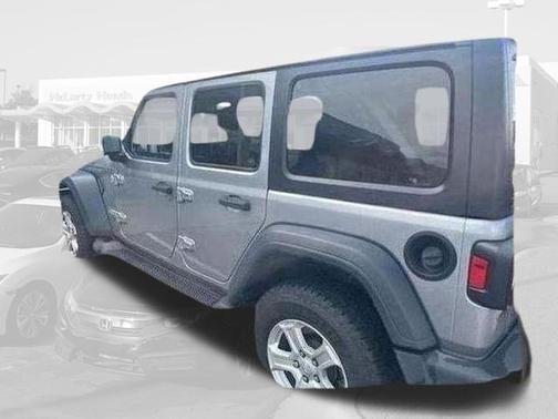Billet Silver Metallic Clearcoat 2018 Jeep Wrangler Unlimited Sport