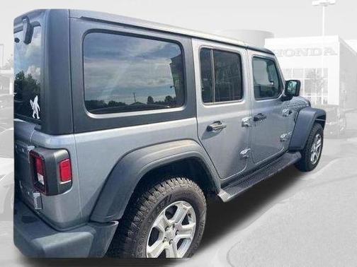 Billet Silver Metallic Clearcoat 2018 Jeep Wrangler Unlimited Sport