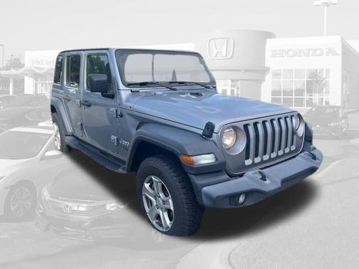 Billet Silver Metallic Clearcoat 2018 Jeep Wrangler Unlimited Sport