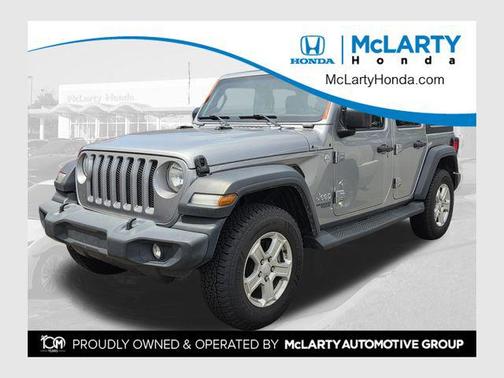 Billet Silver Metallic Clearcoat 2018 Jeep Wrangler Unlimited Sport