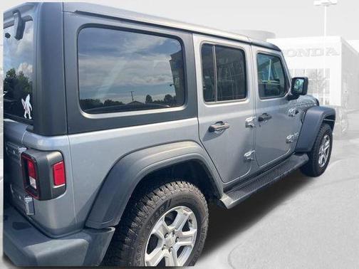 Billet Silver Metallic Clearcoat 2018 Jeep Wrangler Unlimited Sport