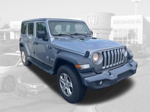 Billet Silver Metallic Clearcoat 2018 Jeep Wrangler Unlimited Sport