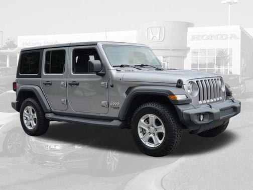 Billet Silver Metallic Clearcoat 2018 Jeep Wrangler Unlimited Sport