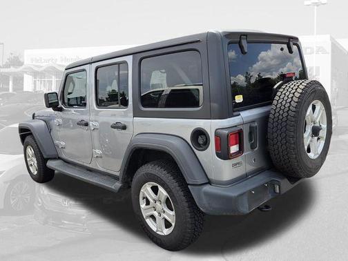 Billet Silver Metallic Clearcoat 2018 Jeep Wrangler Unlimited Sport