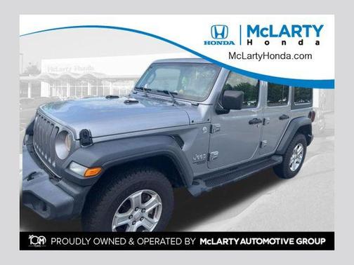 Billet Silver Metallic Clearcoat 2018 Jeep Wrangler Unlimited Sport