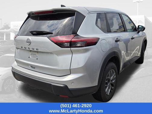 Brilliant Silver Metallic 2024 Nissan Rogue S