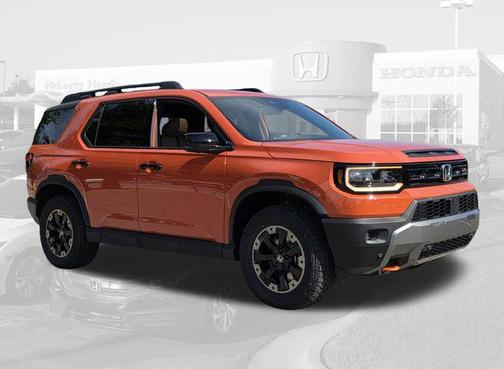 Sunset Orange 2026 Honda Passport AWD TrailSport Elite
