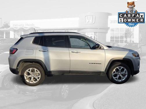 Silver Zynith Metallic Clearcoat 2024 Jeep Compass Latitude