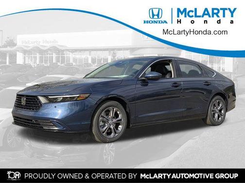 Canyon River Blue Metallic 2026 Honda Accord Hybrid EX-L