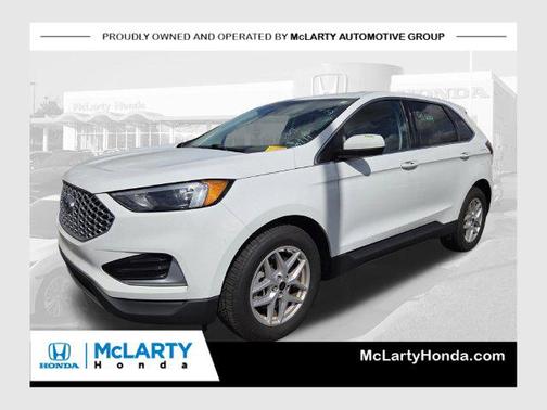 Oxford White 2024 Ford Edge SEL