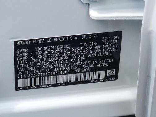 2026 Honda HR-V EX-L