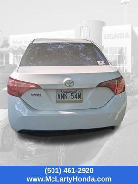 Super White 2017 Toyota Corolla LE