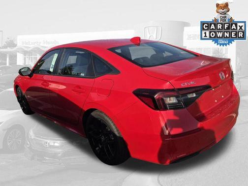 Rallye Red 2025 Honda Civic Sport