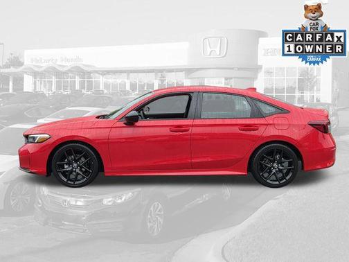 Rallye Red 2025 Honda Civic Sport