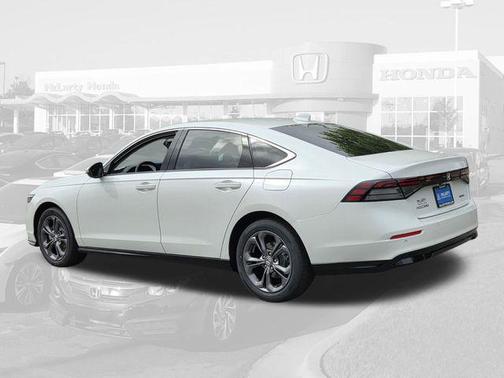 Platinum White Pearl 2026 Honda Accord Hybrid EX-L