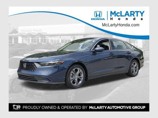 Canyon River Blue Metallic 2024 Honda Accord EX