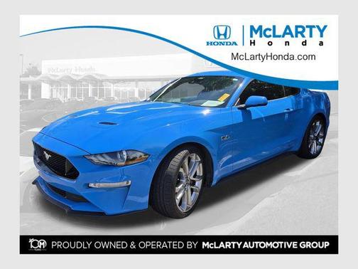 Grabber Blue Metallic 2022 Ford Mustang GT Premium