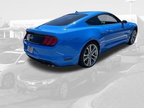 Grabber Blue Metallic 2022 Ford Mustang GT Premium